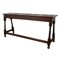 Rare 17th Century Lift Top Joined Bench