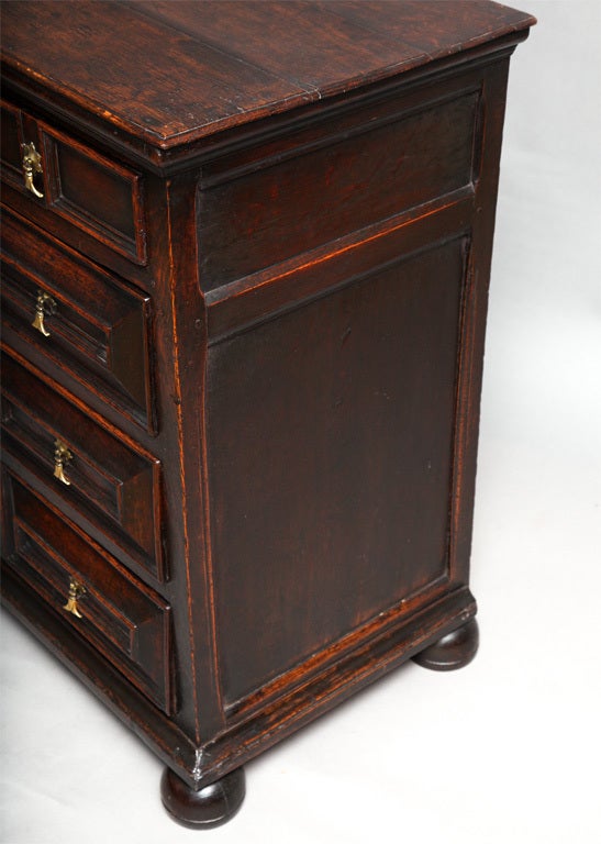 Late 17th Century Oak Chest of Drawers 5