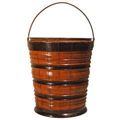 19th Century Dutch Coopered Bucket