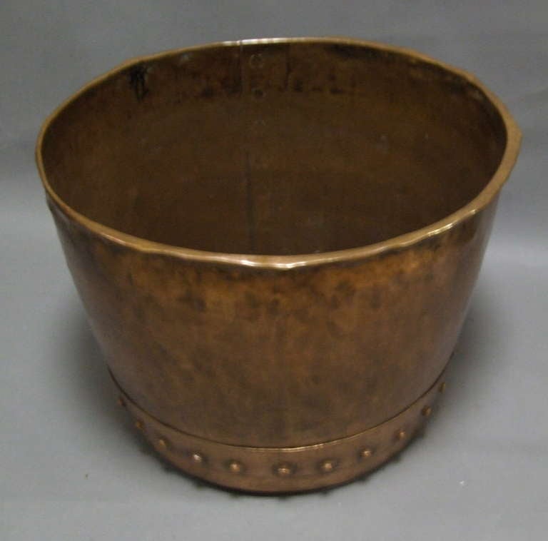 19th Century English Copper Vessel