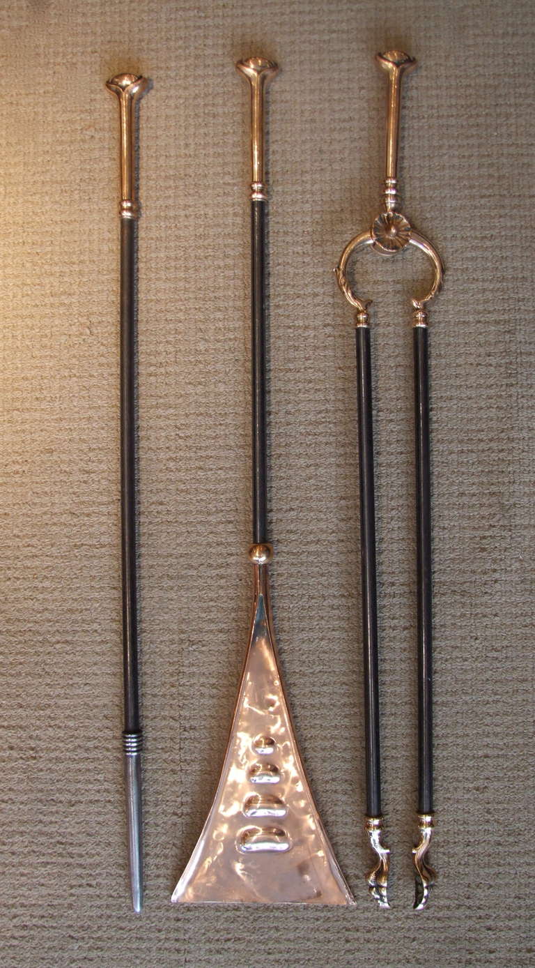 Stylish Arts and Crafts Fire Tools