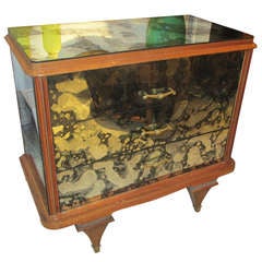 Whimsical Italian Mirrored Chest of Drawers 10