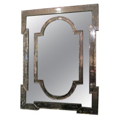 Hand-Etched Venetian Mirror