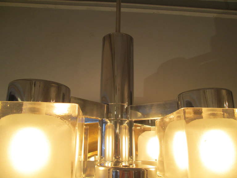 Gaetano Sciolari Ice Cube Chandelier 3