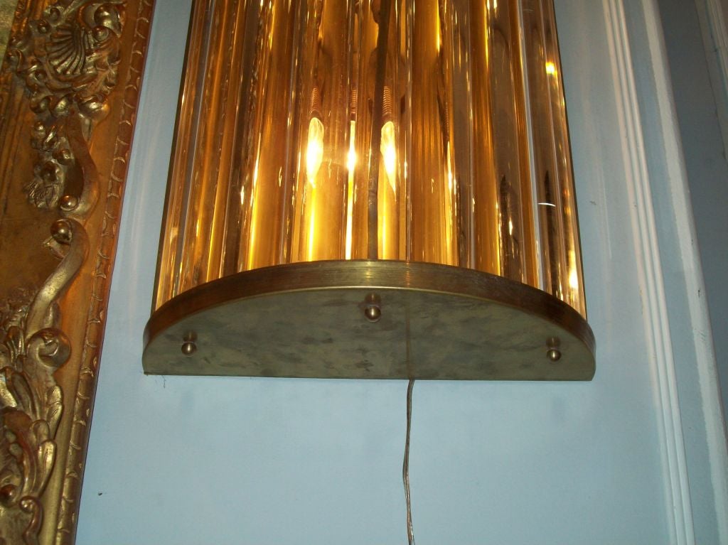 Pair Venetian Sconces by Salviati