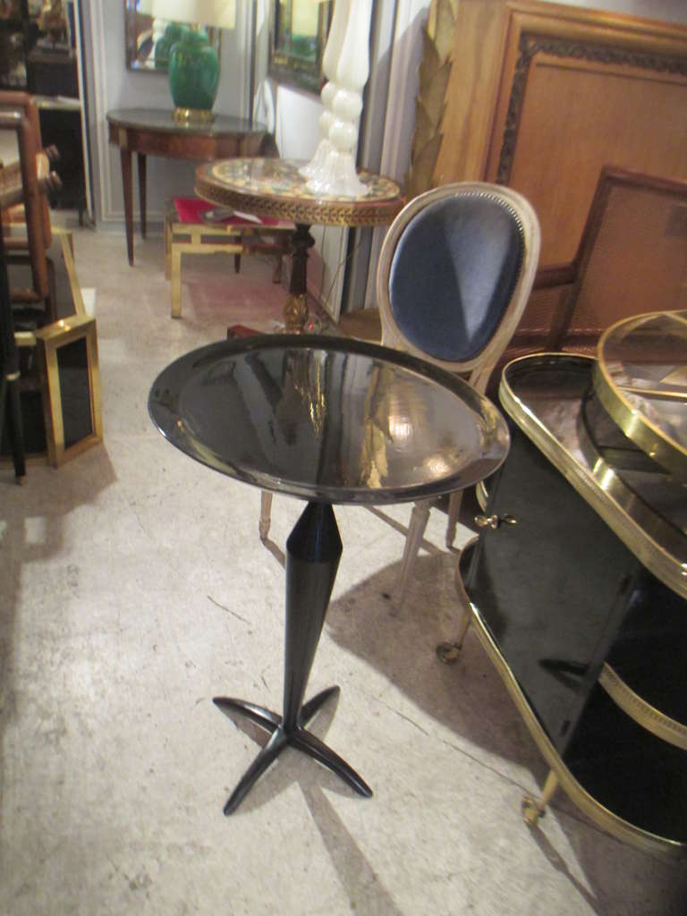 Italian Mid Century lacquered Table