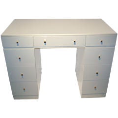 Exquisite Lacquered Writing Desk/Vanity