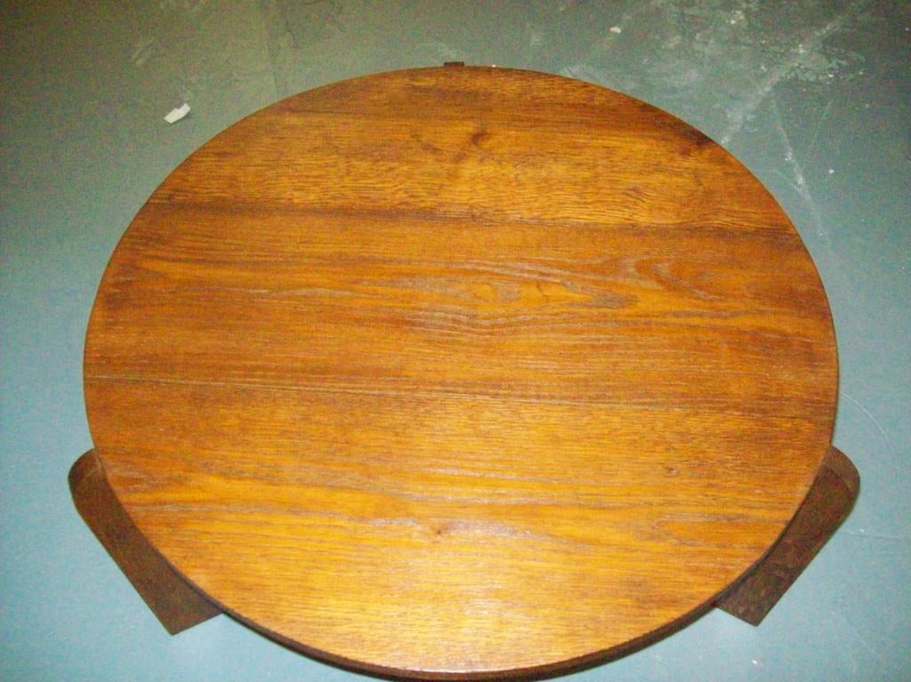 A coffee table/cocktail table in the Jean  Prouve Manner In Excellent Condition In New York, NY