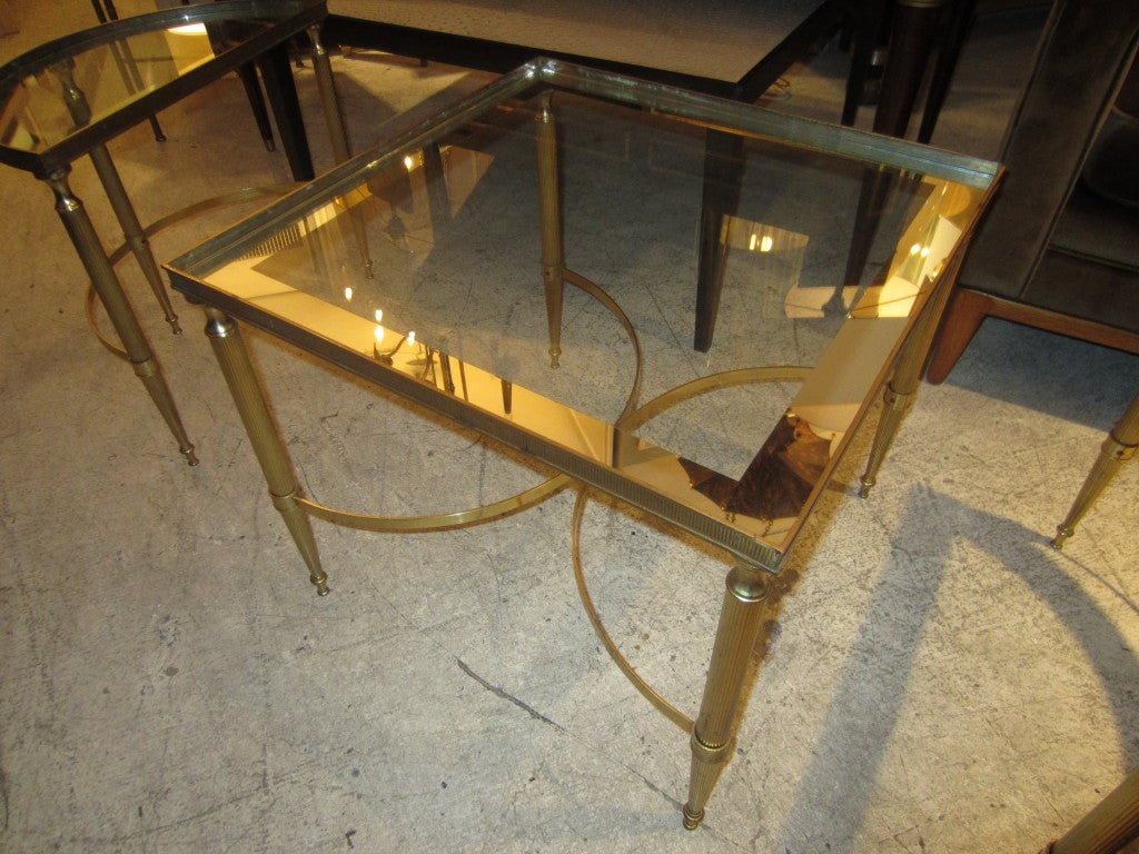 Exquisite Three Part Cocktail or Coffee Table In Good Condition In New York, NY