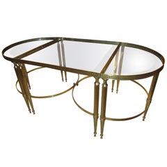 Exquisite Three Part Cocktail or Coffee Table