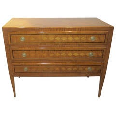 Exquisite Italian Parquetry Commode in the Neoclassical Manner 12