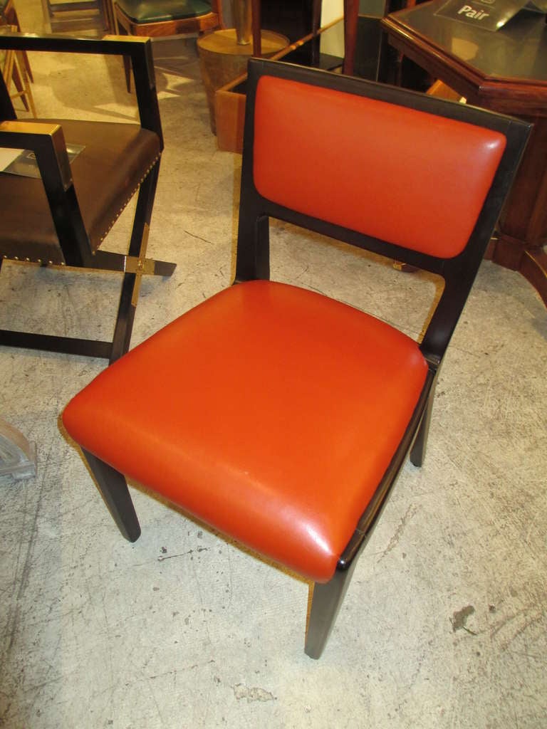 Pair of Ed Wormley chairs.