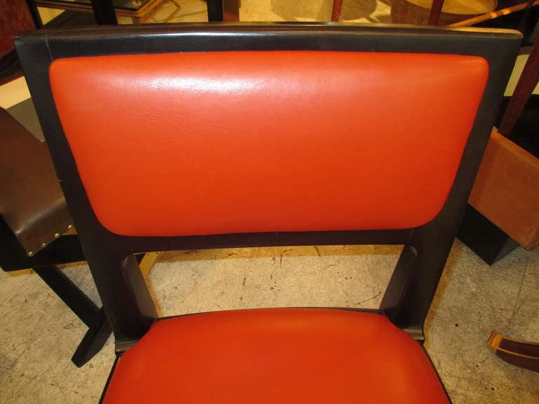 Pair of Ed Wormley Chairs In Excellent Condition For Sale In New York, NY