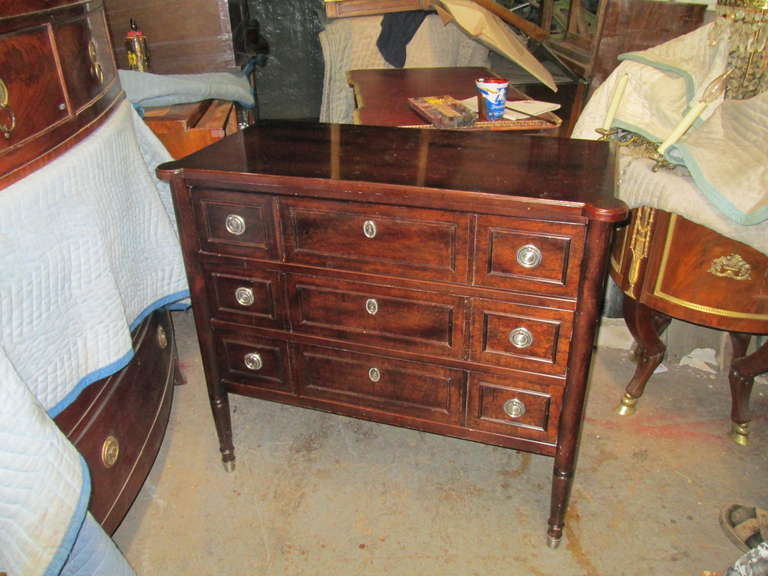 A pair of Directoire Style Chest of Drawers