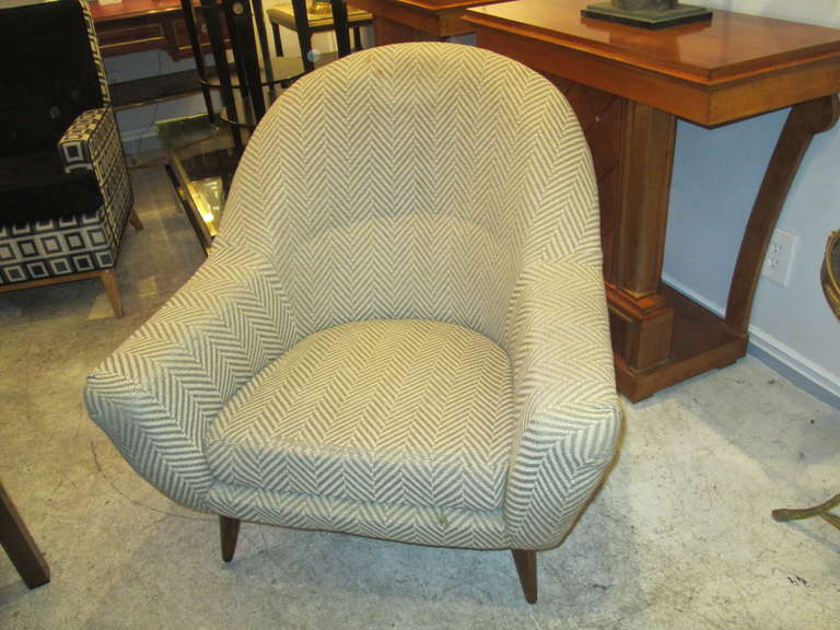 Mid-Century Modern Italian Chair 1