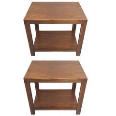 Pair of Parsons Style Tables