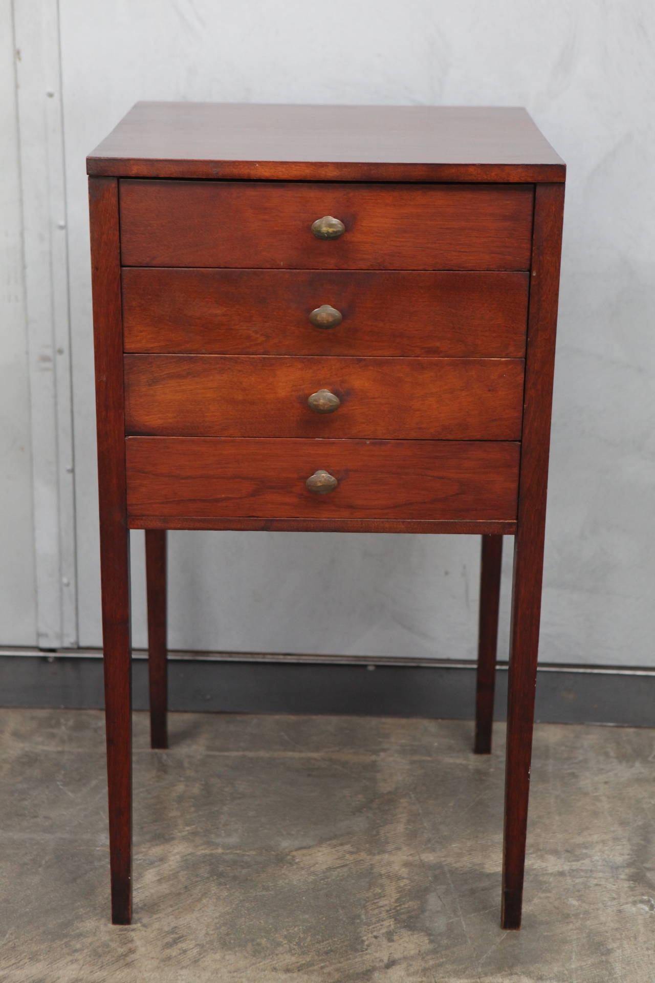 Federal Four-Drawer Side Table