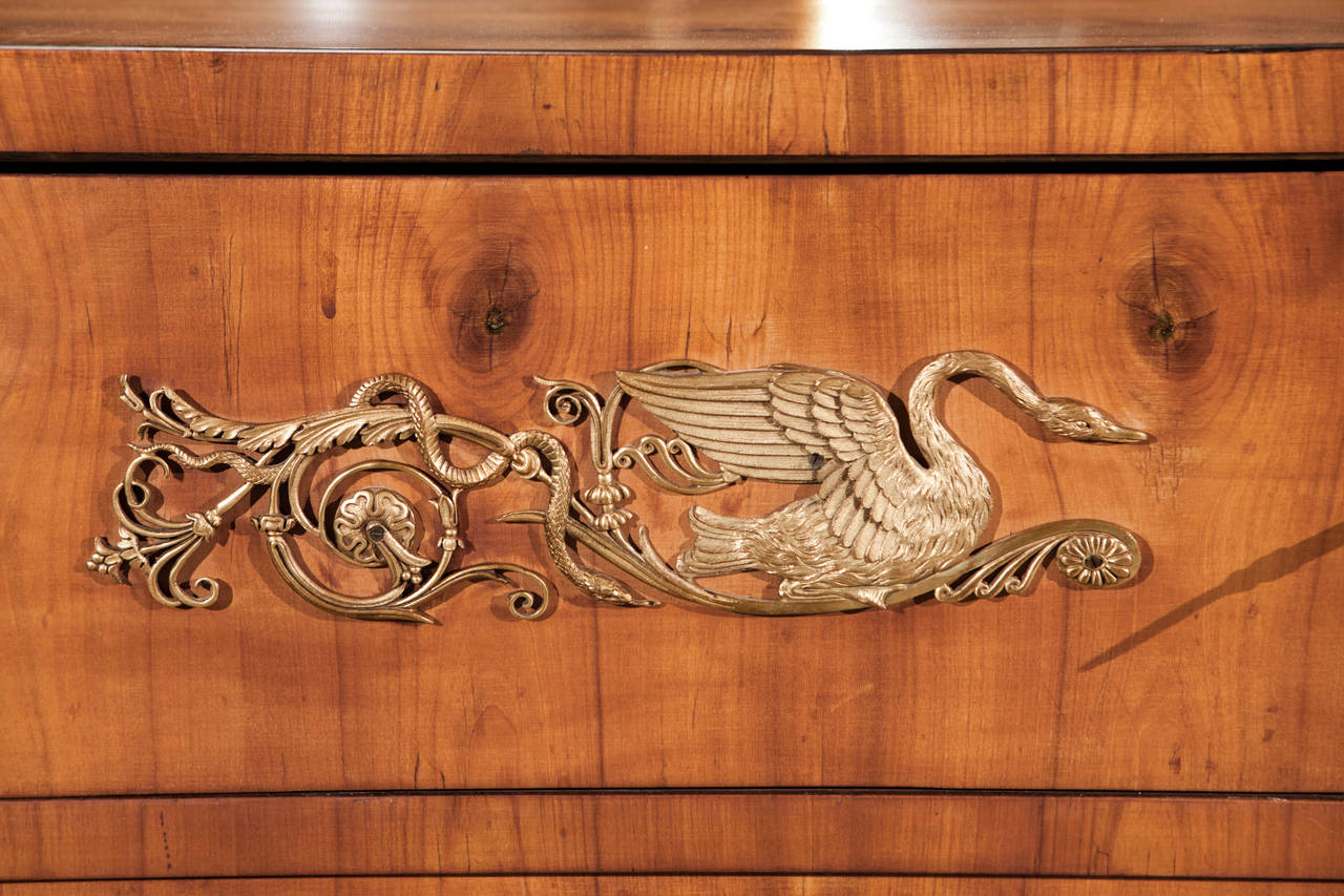 Early 19th Century Neoclassical Three-Drawer Chest