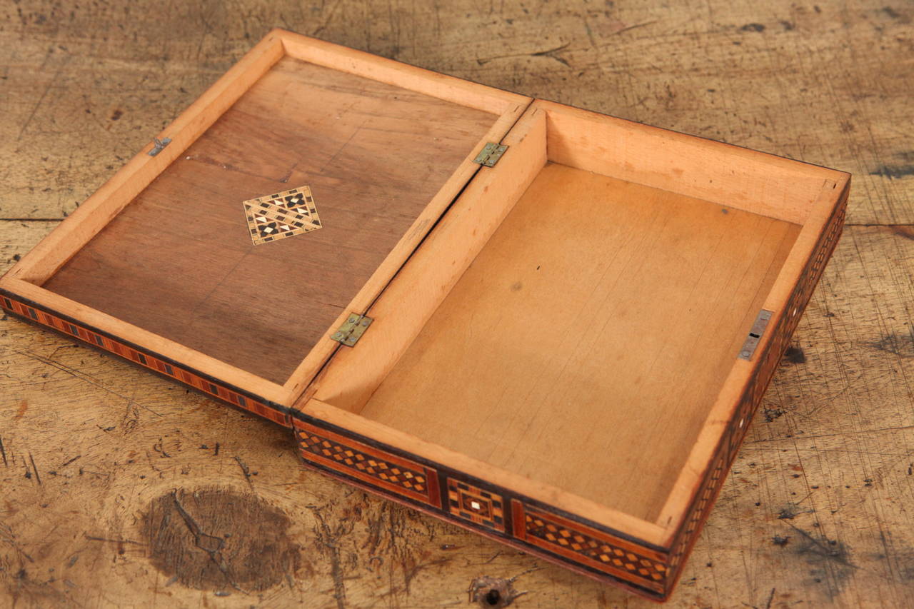 Inlay Antique Inlaid Syrian Box