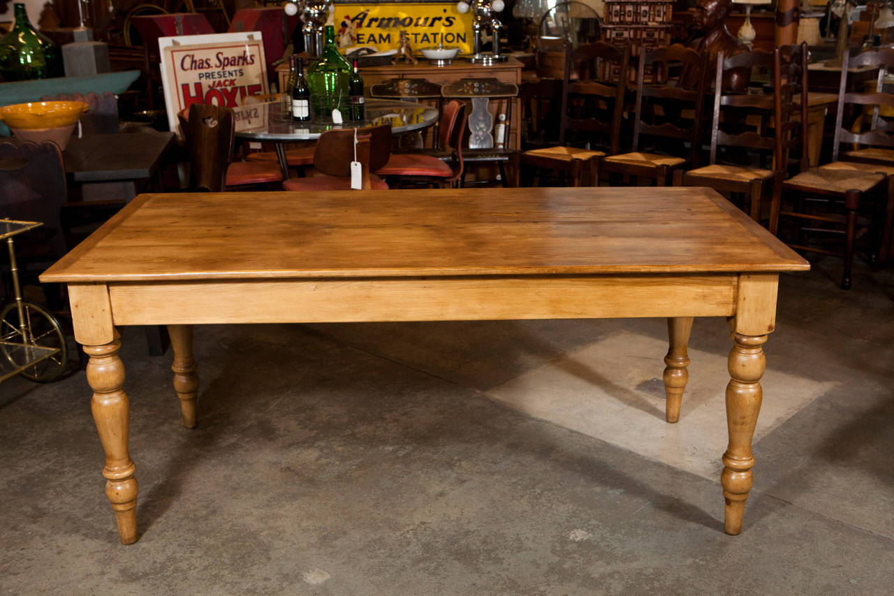 Country English Pine Table at 1stDibs