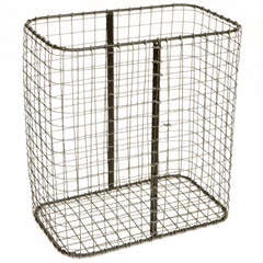 Used Wire Log Basket, Private Label