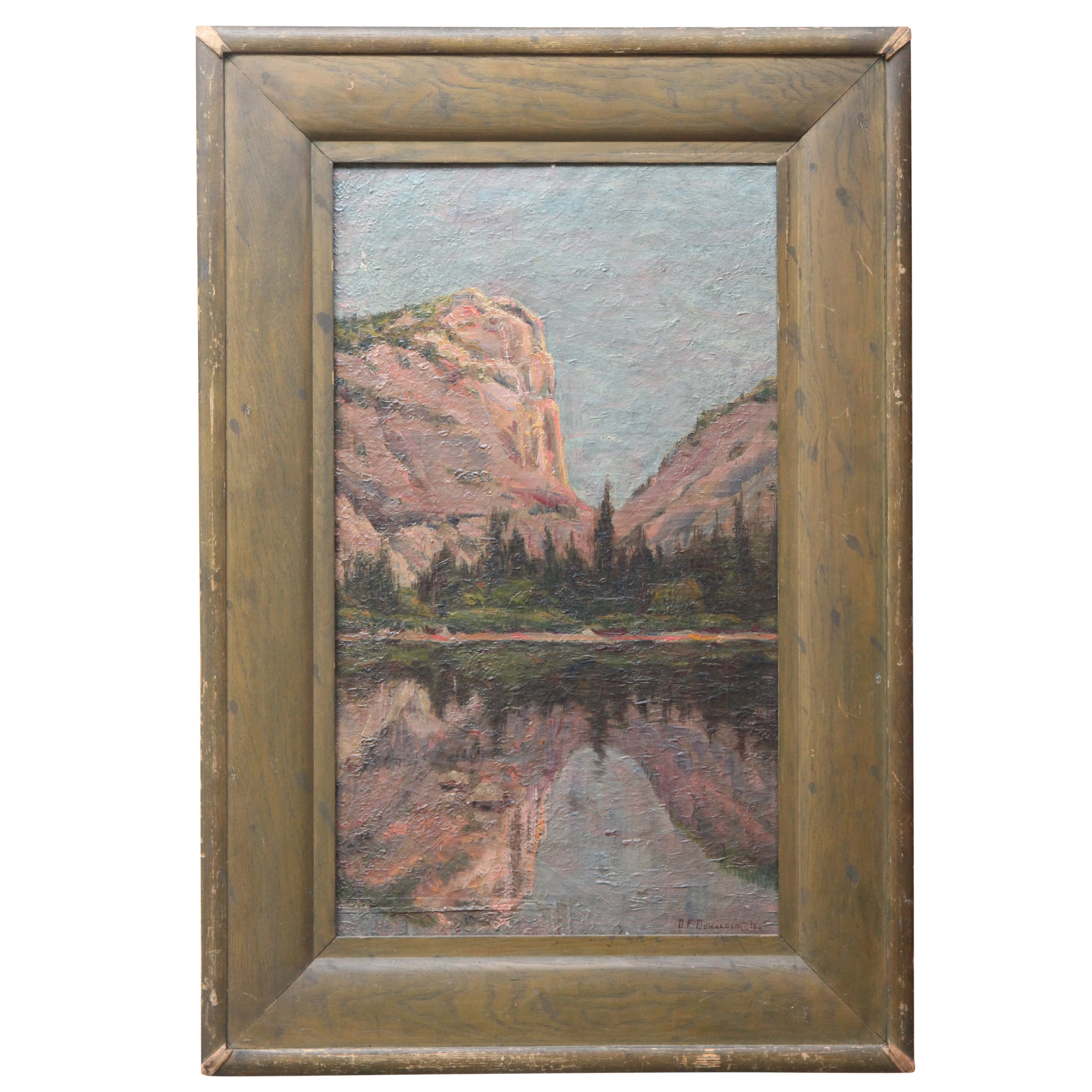 Painting of Yosemite, 1896