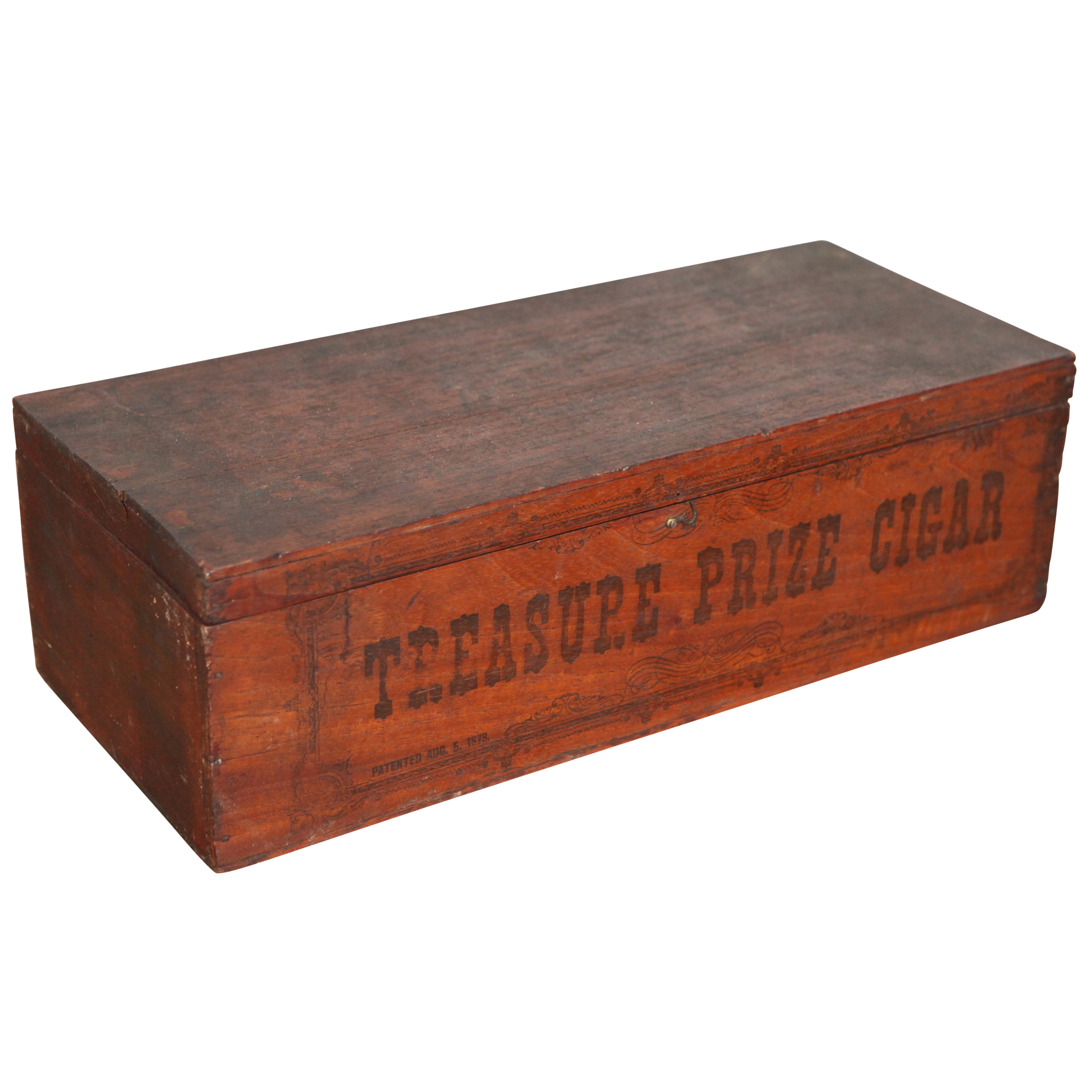 Antique Retail Cigar Box