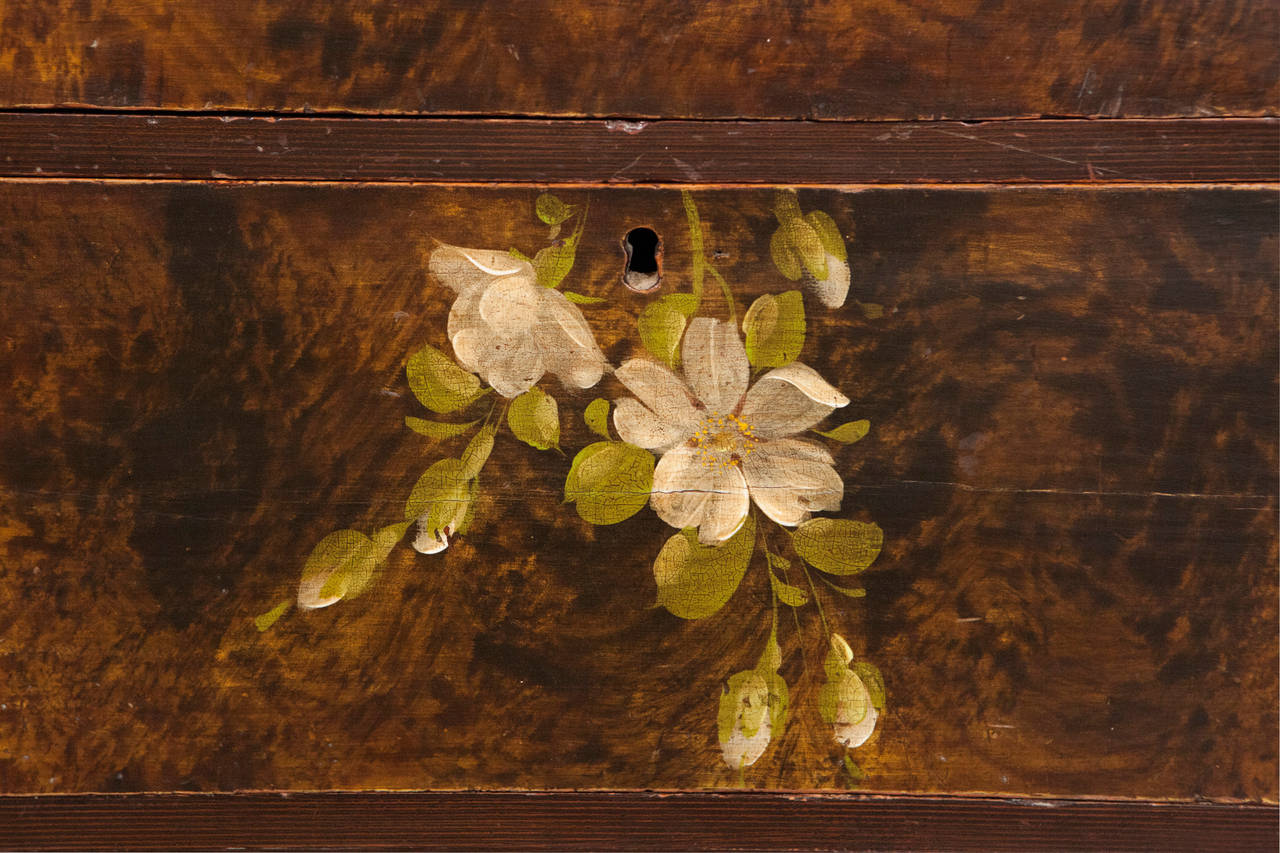 Late Victorian American Painted Chest of Drawers For Sale