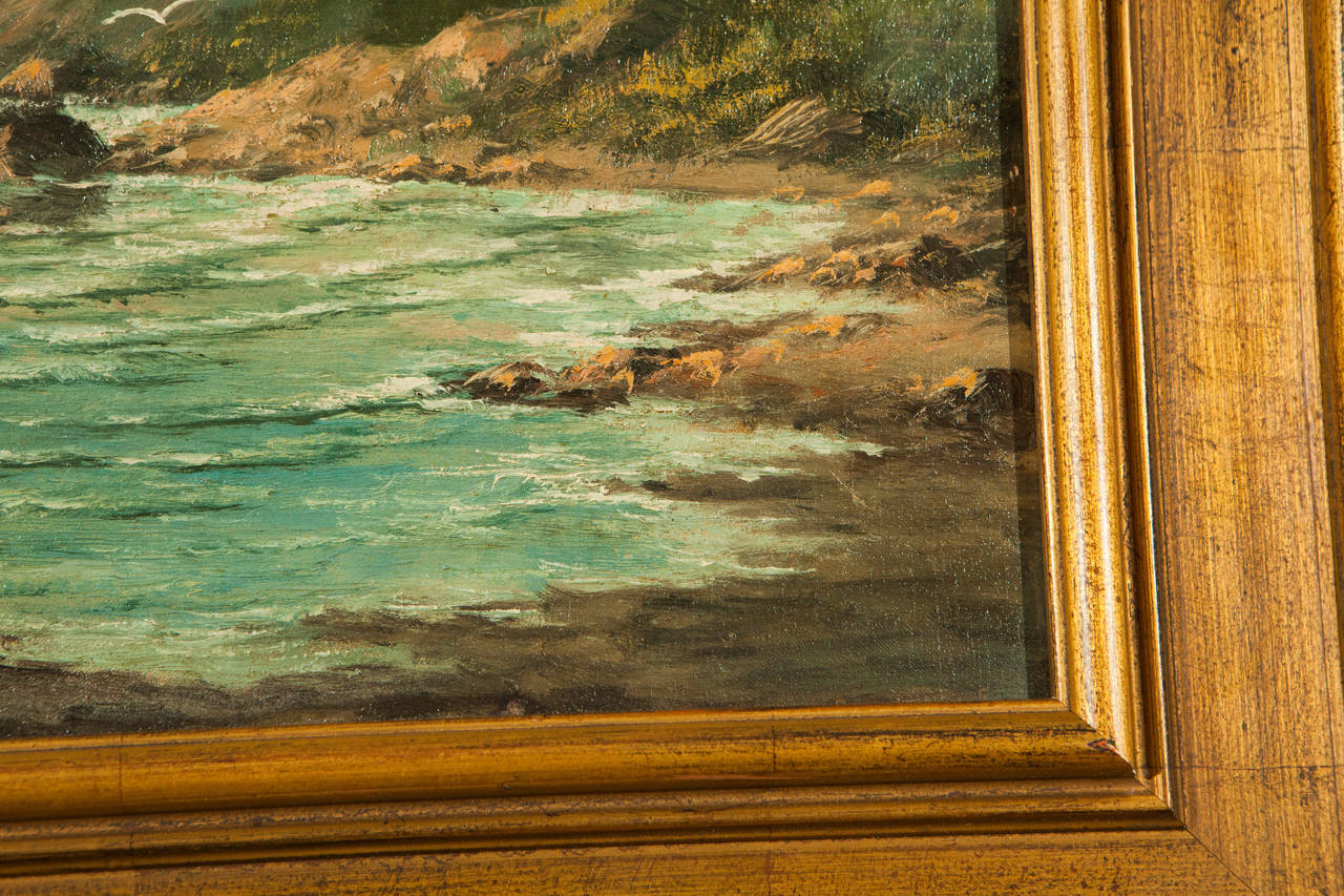 Other  Western Coastal Landscape Painting For Sale