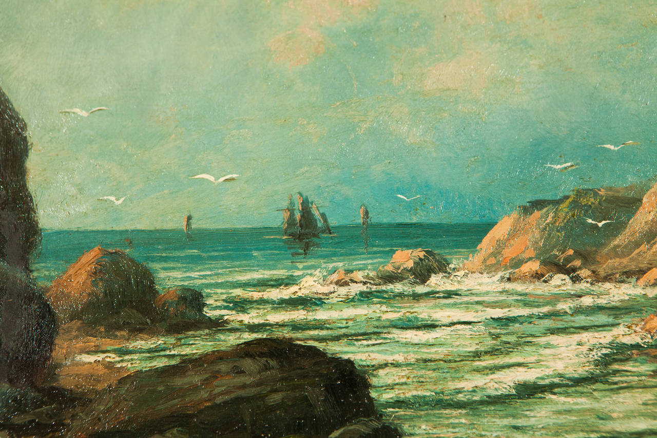 Western Coastal Landscape Painting