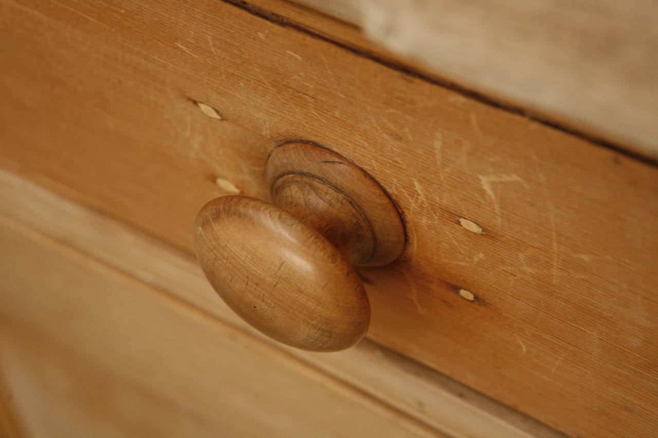 Country 18th Century Large Pine Sideboard or Buffet