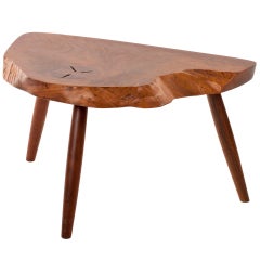Mira Nakashima Freeform Side Table 1994