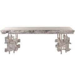 Chris Schanck Unique Alufoil Table / Desk 2012