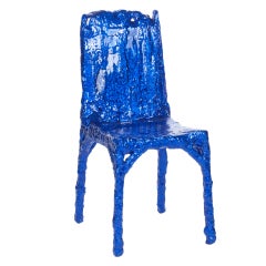 Chris Schanck Blue Alufoil Chair