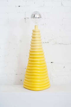 Yellow Ombre Standing Lamp