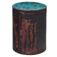 Kwangho Lee Copper Skin Series Cylinder Stool/Side Table