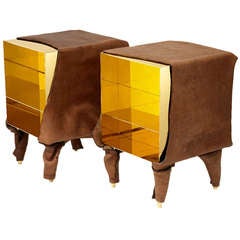 Simon Hassan Pair of Nightstands