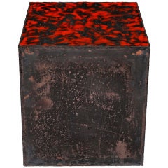 Copper Skin Series Red Cube