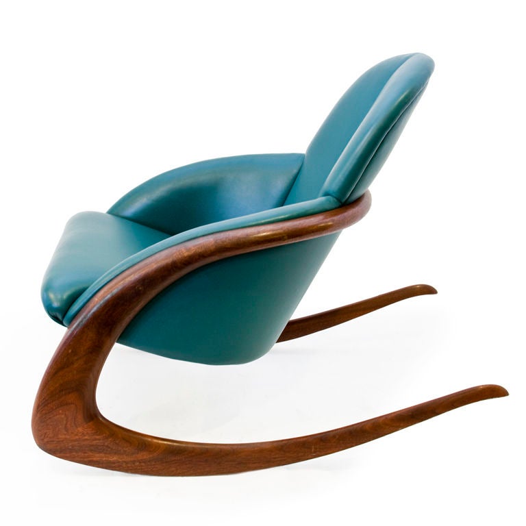 Crescent Rocker by Wendell Castle