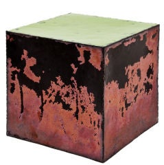 Enameled Copper Cube by Kwangho Lee