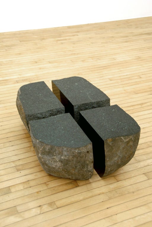 Chinese China Granite Split Table by Max Lamb