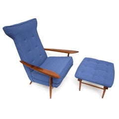 Lounge Chair and Ottoman by George Nakashima