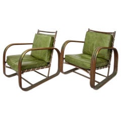 Pair of Lounge Chairs by Walter Lamb
