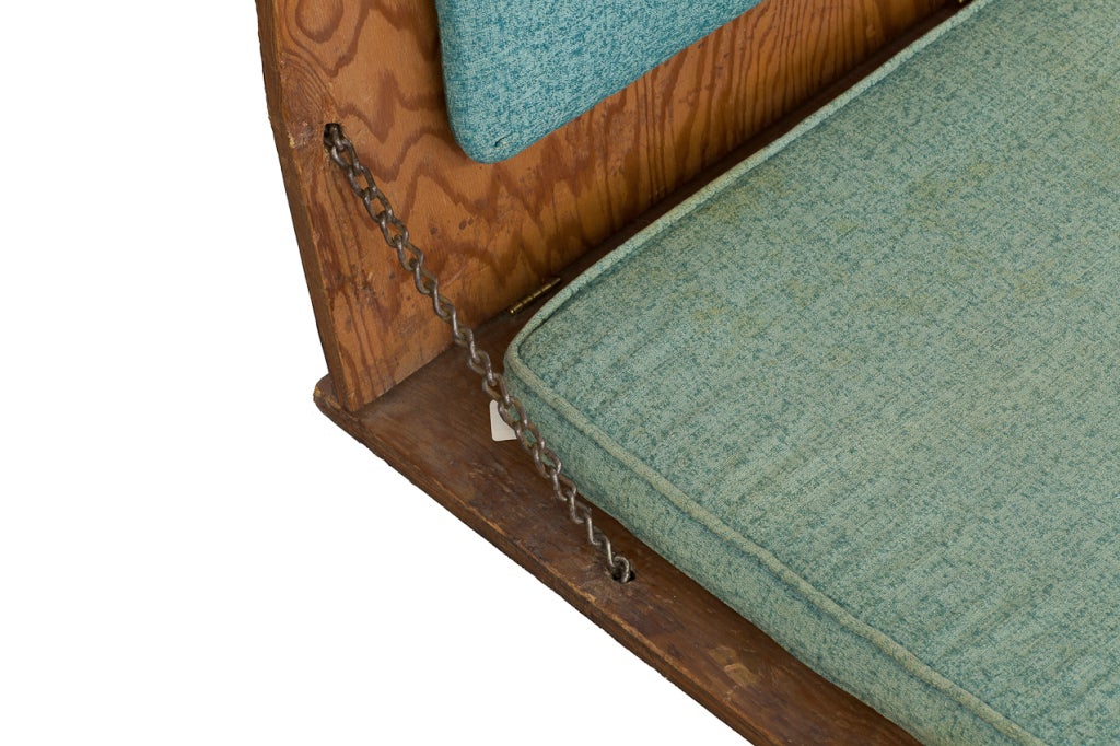 Frank Lloyd Wright Folding Seat Bench In Excellent Condition In Queens, NY