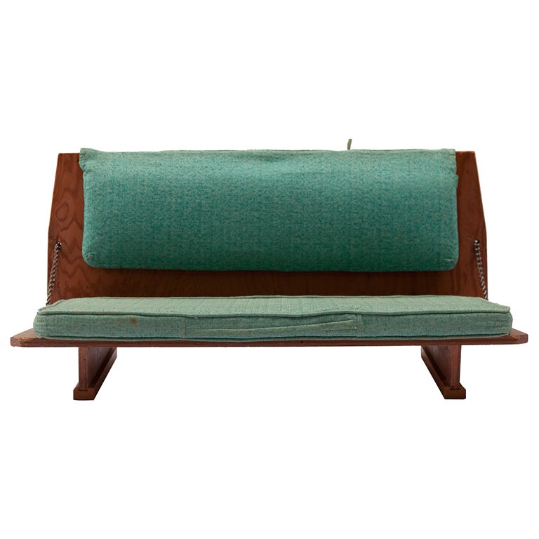 Frank Lloyd Wright Folding Seat Bench