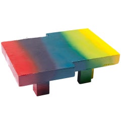 Rainbow Coffee Table by Max Lamb