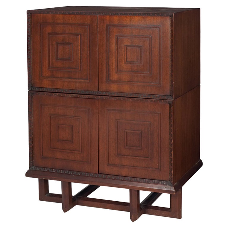 Frank Lloyd Wright Stacking Cabinets