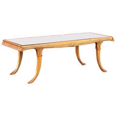 Fench Art Deco Neoclassical Coffee Table