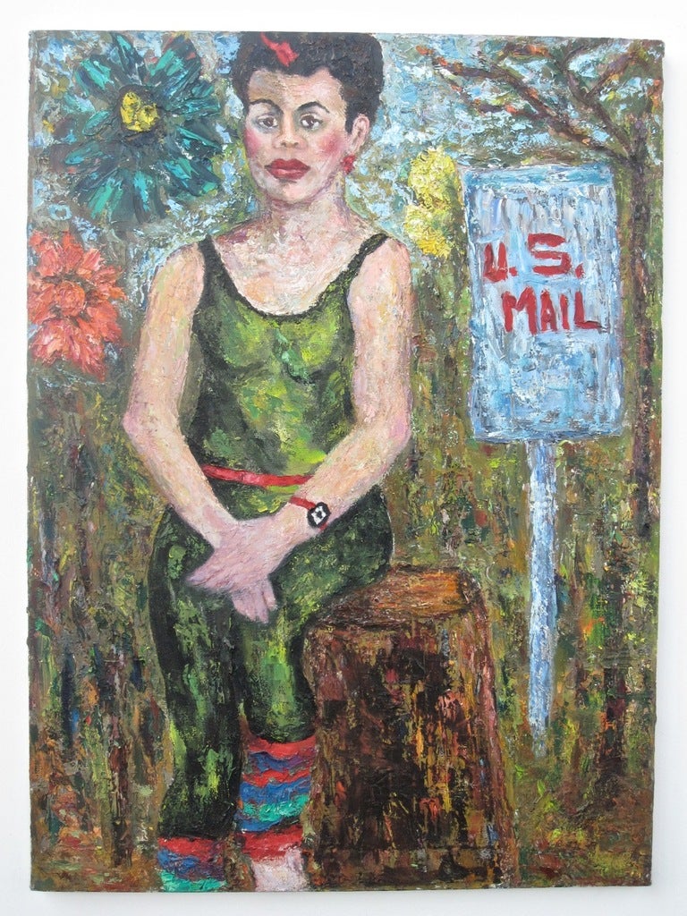 Vintage Portraits by New York Outsider Artist
