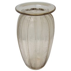 Daum Nancy Art Deco Glass Vase